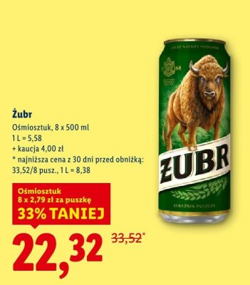 Piwo promocja w Lidl
