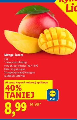 Mango luzem promocja w Lidl