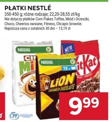 Płatki Nestlé promocja w Stokrotka