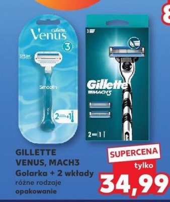 Golarka + 2 wkłady promocja w Kaufland