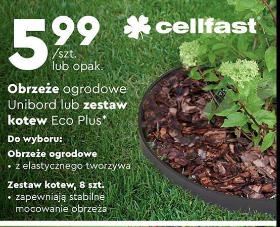 Obrzeże ogrodowe unibord Cellfast promocja