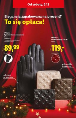 Wittchen Portfel skórzany damski 4 wzory promocja w Lidl