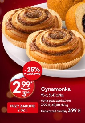 Cynamonka promocja w Żabka