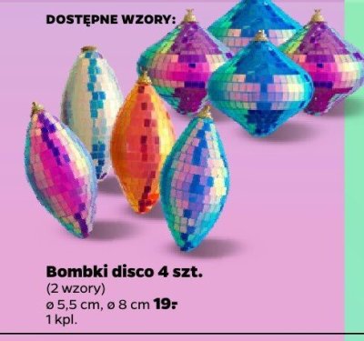 Bombki disco promocja w Netto