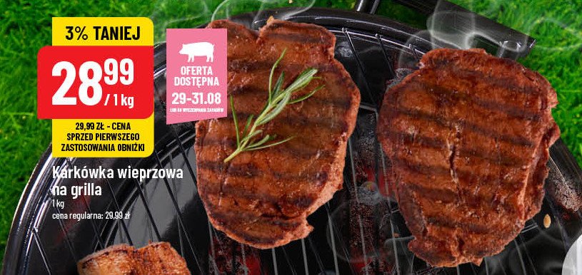 Karkówka wieprzowa grill promocja