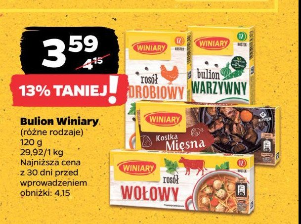 Rosół wołowy Winiary promocja