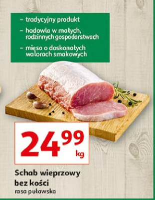 Schab wieprzowy Auchan pewni dobrego promocja
