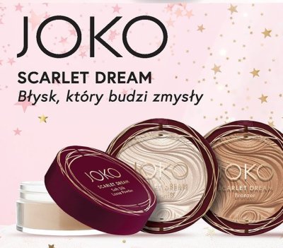 Puder, bronzer lub rozświetlacz Joko Scarlet Dream, 6 g promocja w Biedronka