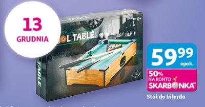 Stół do bilarda promocja w Auchan