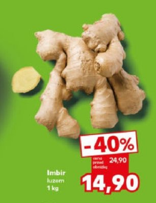 Imbir promocja w Kaufland
