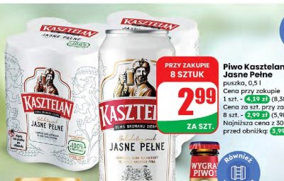 Piwo promocja w Dino