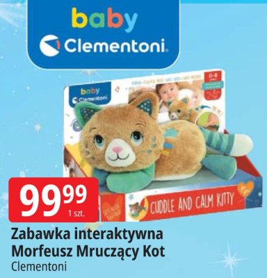 Zabawka interaktywna Morfeusz Mruczący Kot Clementoni promocja w Leclerc