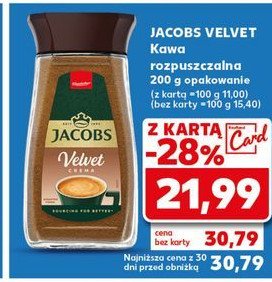 Kawa Jacobs velvet crema promocja