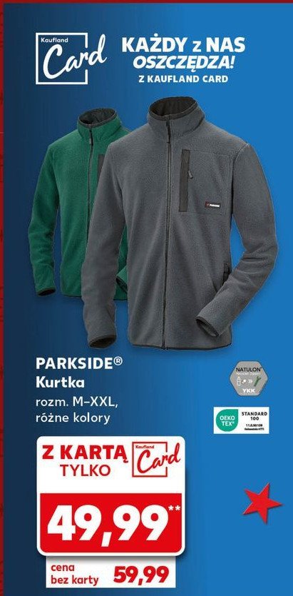 Kurtka m-xxl Parkside promocja