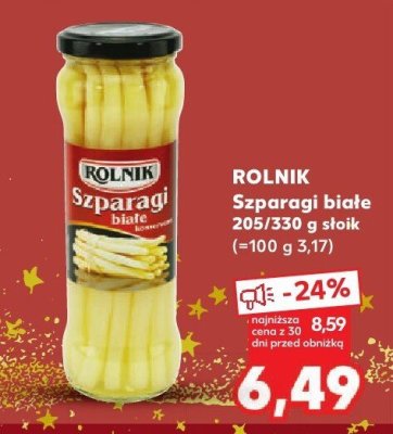 Szparagi białe promocja w Kaufland