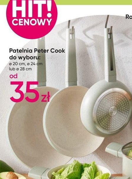 Patelnia 20 cm Peter cook promocja