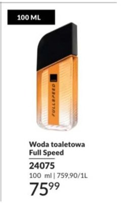 Woda toaletowa Full Speed promocja w AVON