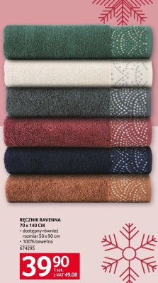 Ręcznik RAVENNA 70 x 140 cm promocja w Selgros