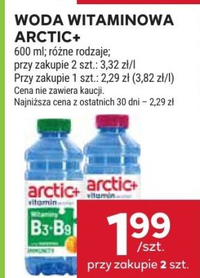 Woda witaminowa  promocja w Stokrotka