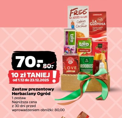 Zestaw prezentowy Herbaciany Ogród promocja w Netto