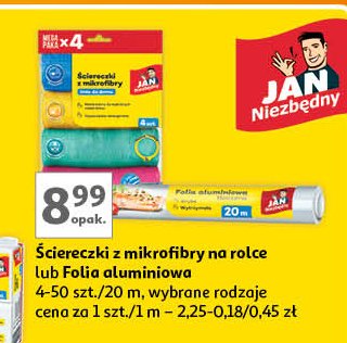 Ściereczki z mikrofibry Jan niezbędny promocja