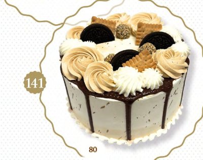 Tort standardowy nr 141 z ciasteczkami oreo promocja w TOPAZ
