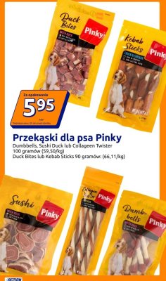 Przekąski dla psa Duck Bites promocja w Action