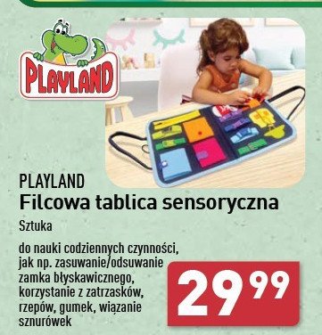 Tablica filcowa sensoryczna Playland promocja