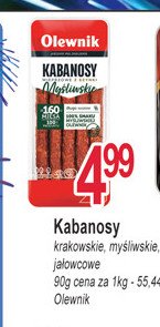 Kabanosy ja艂owcowe Olewnik promocja