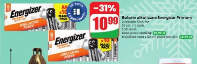 Baterie alkaliczne Primary AAA promocja w Dino
