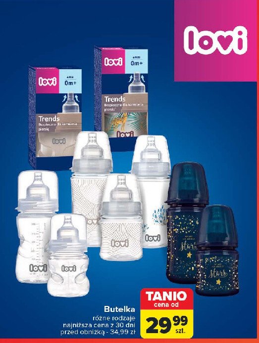 Butelka ze smoczkiem 250 ml Lovi promocja