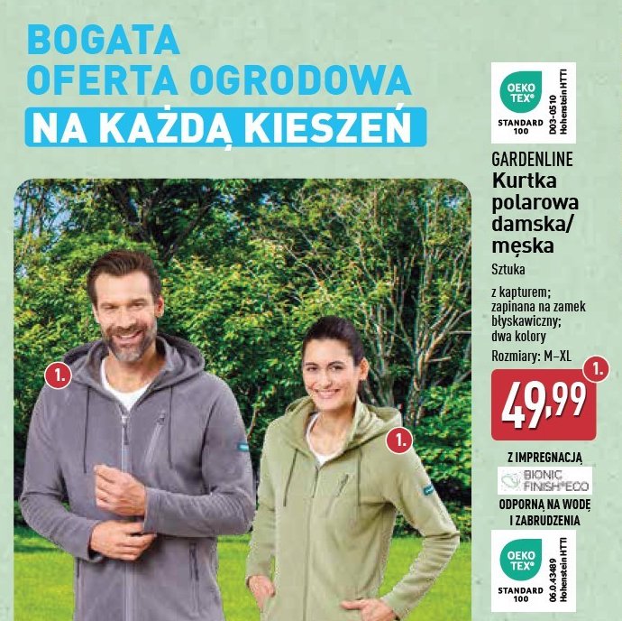 Kurtka polarowa męska GARDEN LINE promocja