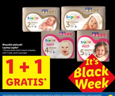 Majtki Lupilu Pants Premium 5, 12-17 kg promocja w Lidl