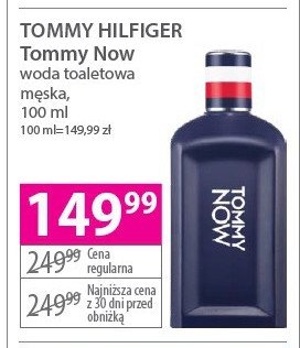 Woda toaletowa TOMMY HILFIGER NOW Tommy hilfiger cosmetics promocja