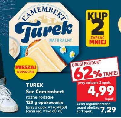 Ser camembert różne rodzaje promocja w Kaufland