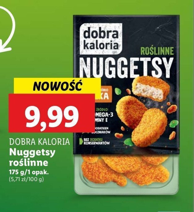 Roślinne nuggetsy Dobra kaloria promocja