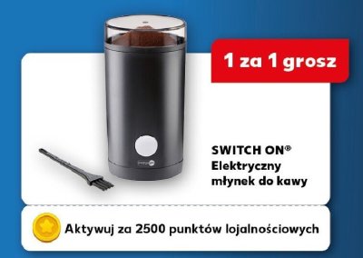 Elektryczny młynek do kawy promocja w Kaufland