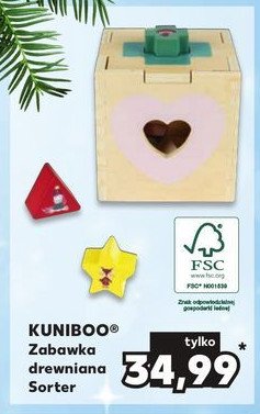 Sorter drewniany Kuniboo promocja
