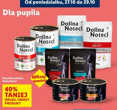 Karma Dolina Noteci Premium, wszystkie produkty promocja w Lidl