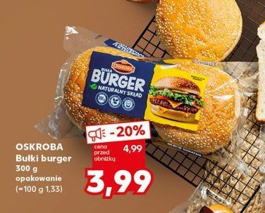 Bu艂ki do burgera Oskroba promocja