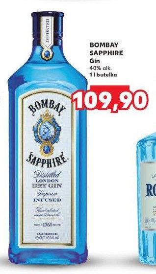 Gin Bombay sapphire promocja w Kaufland