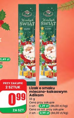 Lizak promocja w Dino