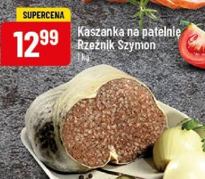 Kaszanka na patelnię Rzeźnik szymon poleca promocja