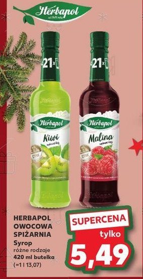 Syrop malina Herbapol promocja w Kaufland