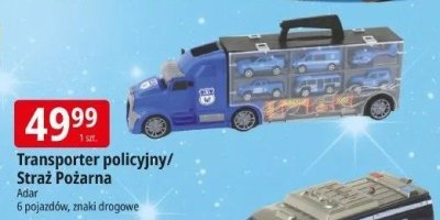 Transporter policyjny/Straż Pożarna Adar promocja w Leclerc
