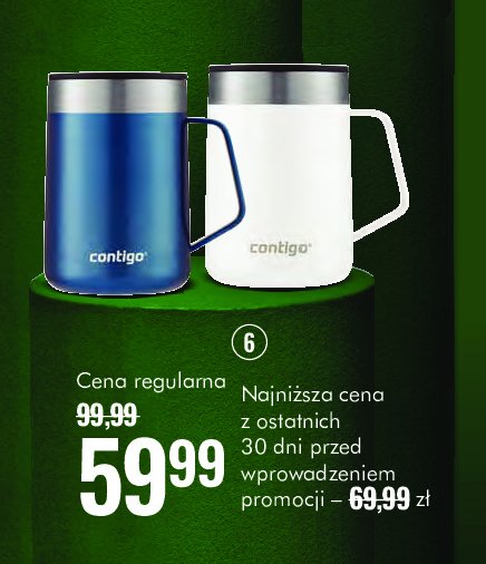 Kubek termiczny CONTIGO promocja w Super-Pharm