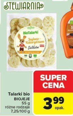 Talarki bio BIOJEJE różne rodzaje promocja w Carrefour