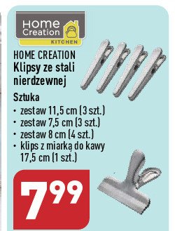 Klips z miarką do kawy 17.5 cm Home creation promocja