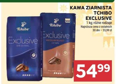 Kawa ziarnista Tchibo Exclusive promocja w Stokrotka