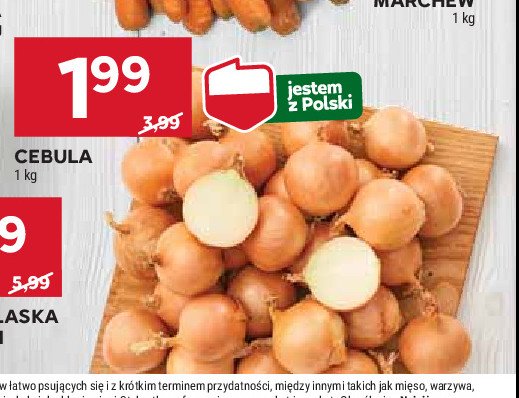 Cebula żółta polska promocja